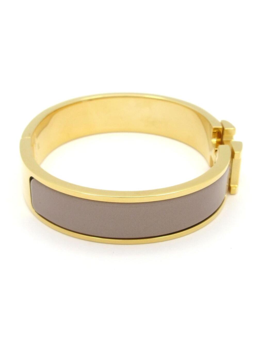 Hermes Clic H Gold Beige Hardware #304835H72B - Picture 2 of 5